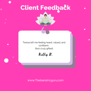 "Bariatric Mindset Success – Inner Circle Member Testimonial"