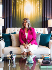 nbh4qtYbPdc9p_gBmbnpU_854c878ee8a14f918e5a0d1aba2e1da2 Teresa, The Bariatric Guru, coaching a client one-on-one via video call, providing mindset guidance and emotional eating strategies for post-bariatric success.